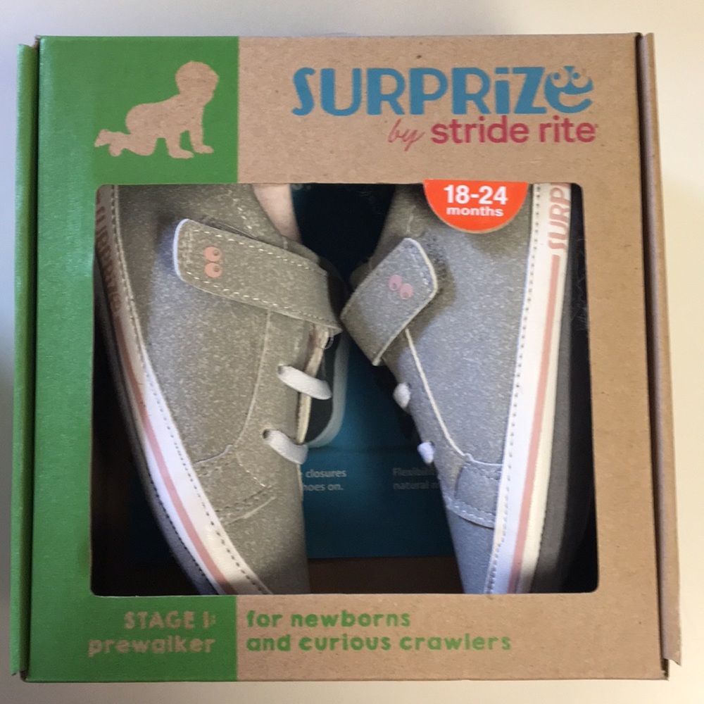 Surprize by Stride Rite girls 18-24 month shoes